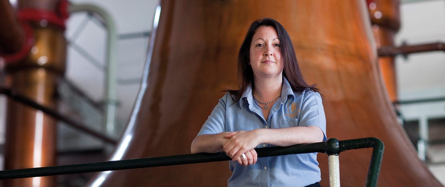 Lagavulin’s distillery manager Georgie Crawford