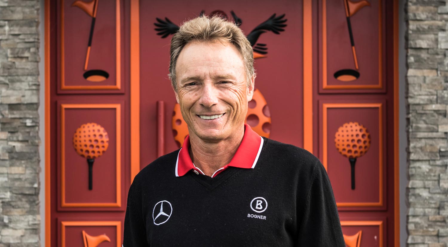 Langer, Germany’s greatest golfer of all time, here pictured at WINSTONgolf. Langer is an ambassador for WINSTONgolf, one of Germany’s finest courses