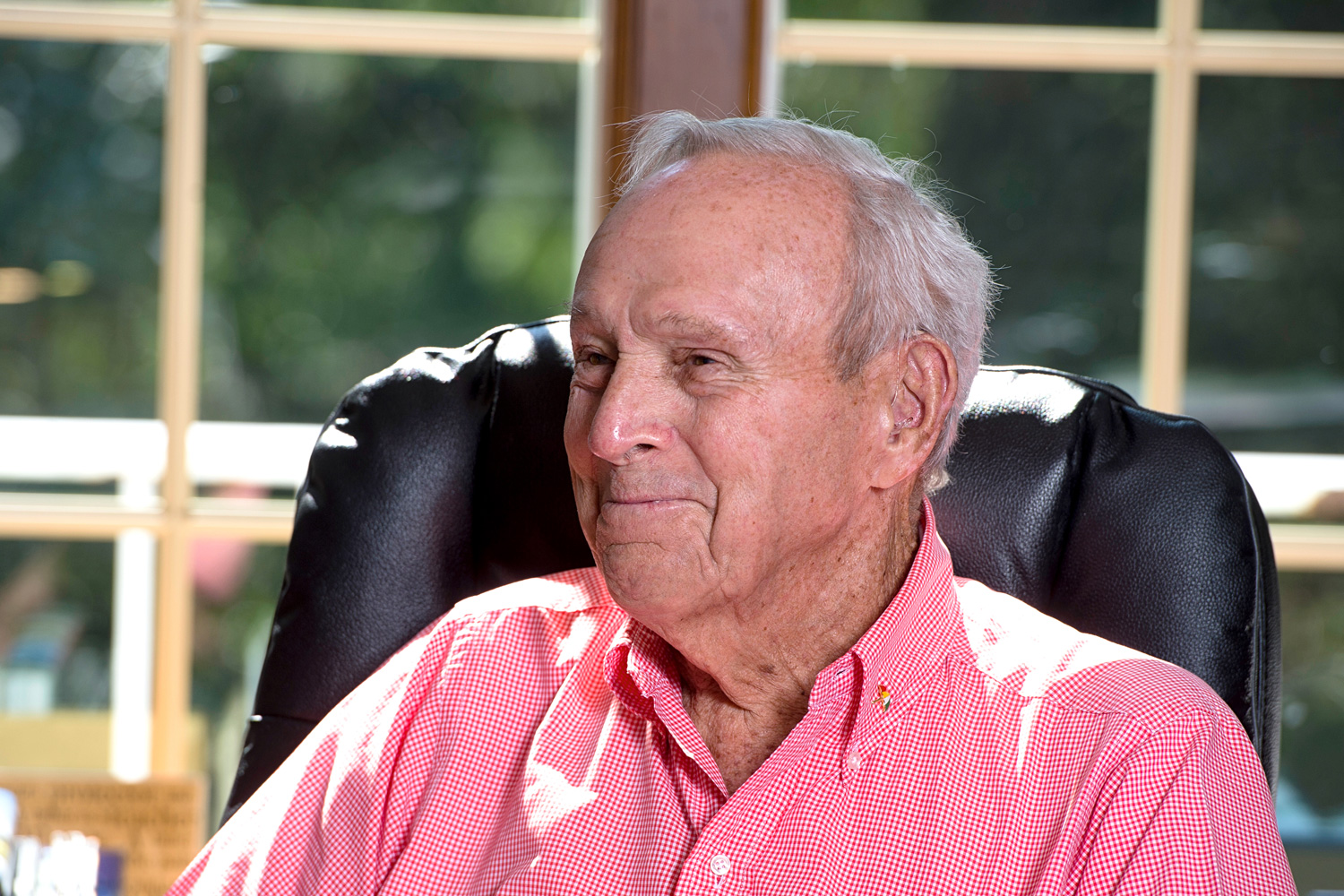 Palmer in his Latrobe office