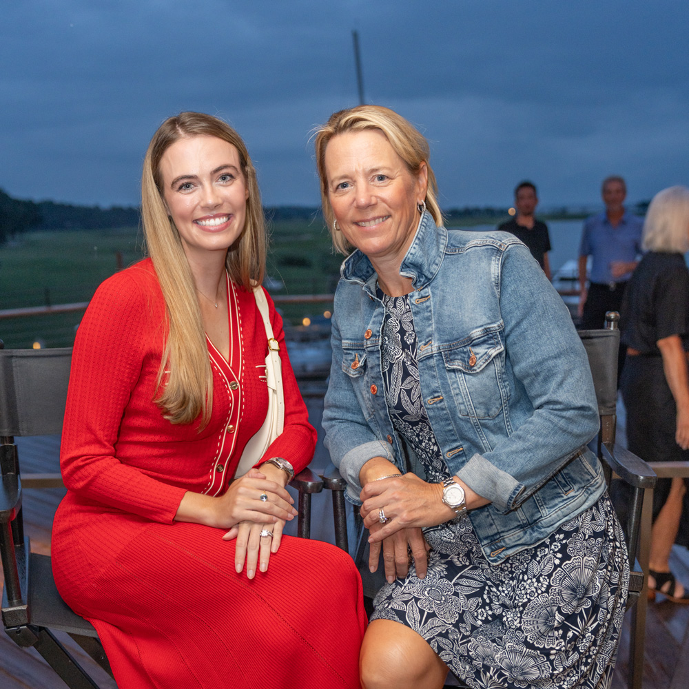 Alexandra O'Laughlin with Annika Sörenstam